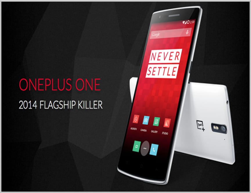 OnePlus One High-Value Offer Advertising 2014 Flagship Killer